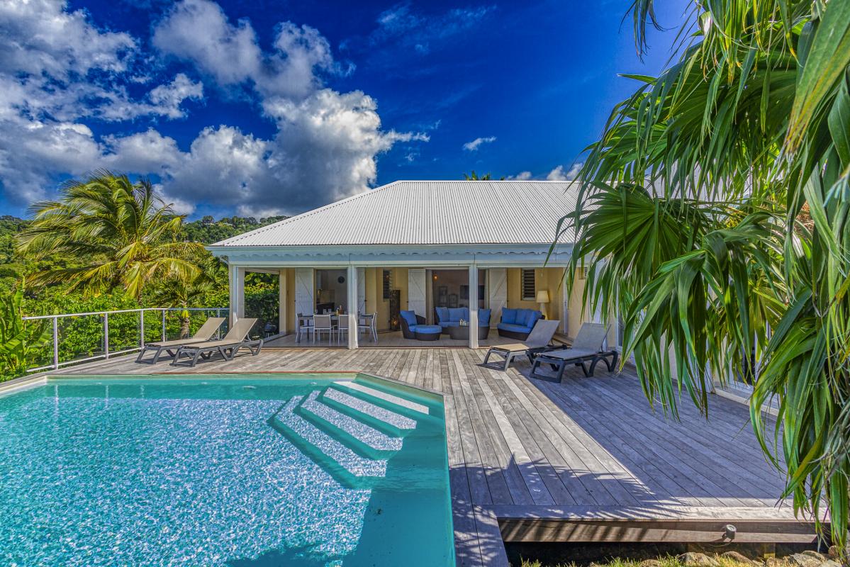 2. Location villa vue mer piscine Deshaies Guadeloupe_Vue Mer des Caraibes